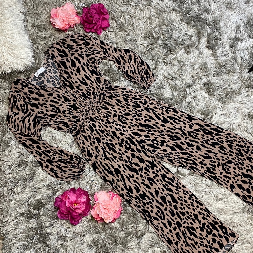 Bäcio Leopard Jumpsuit Women size L